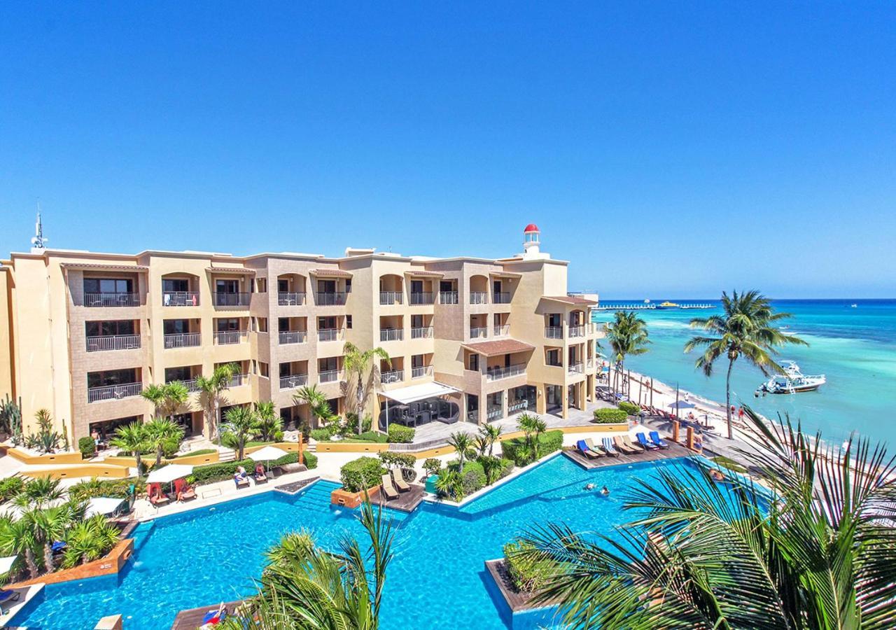 Condo Surf 405 - Luxury Oceanview Beachfront 3 Bedroom With Gym - At El Faro Condos Playa del Carmen Exterior foto