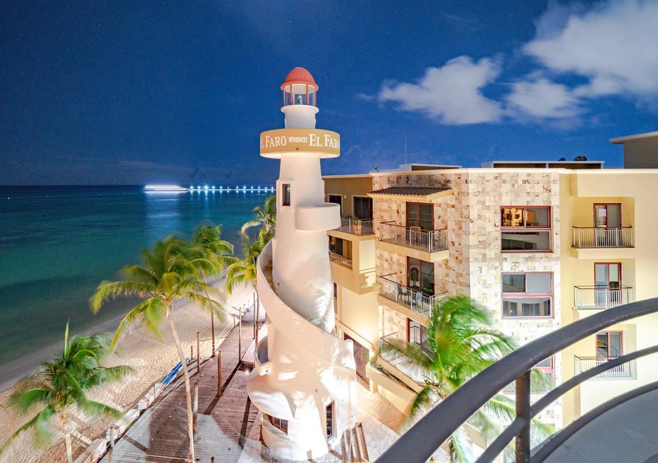 Condo Surf 405 - Luxury Oceanview Beachfront 3 Bedroom With Gym - At El Faro Condos Playa del Carmen Exterior foto
