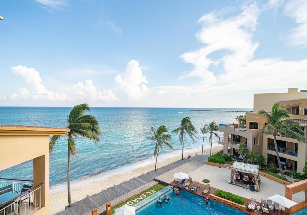 Condo Surf 405 - Luxury Oceanview Beachfront 3 Bedroom With Gym - At El Faro Condos Playa del Carmen Exterior foto